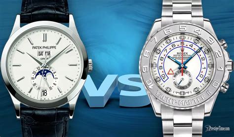 rolex vs patek hilippe